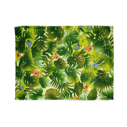 Parrot Tiki Soft Polyester Blanket